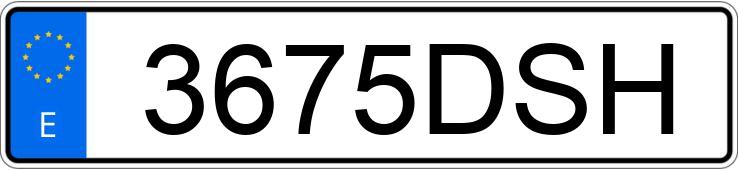 Numer rejestracyjny 3675DSH posiada MERCEDES VITO Numer rejestracyjny 3675DSH posiada MERCEDES VITO