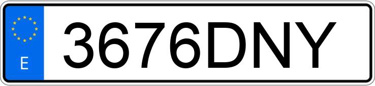 Numer rejestracyjny 3676DNY posiada NISSAN MICRA Numer rejestracyjny 3676DNY posiada NISSAN MICRA