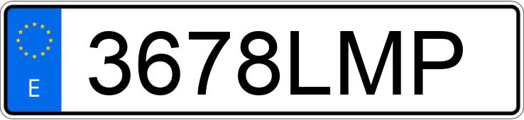 Numer rejestracyjny 3678LMP posiada MERCEDES A (177)