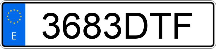 Numer rejestracyjny 3683DTF posiada BMW SERIE 3 Numer rejestracyjny 3683DTF posiada BMW SERIE 3