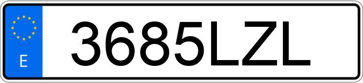 Numer rejestracyjny 3685LZL posiada PEUGEOT 308 Numer rejestracyjny 3685LZL posiada PEUGEOT 308