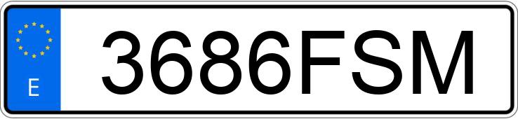 Numer rejestracyjny 3686FSM posiada OPEL CORSA Numer rejestracyjny 3686FSM posiada OPEL CORSA