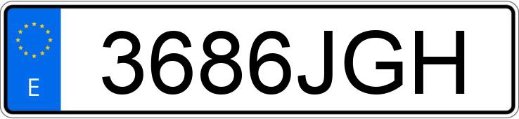 Numer rejestracyjny 3686JGH posiada SEAT LEON Numer rejestracyjny 3686JGH posiada SEAT LEON