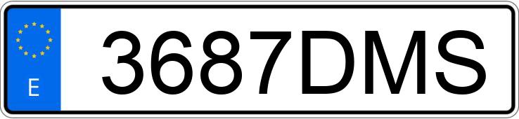 Numer rejestracyjny 3687DMS posiada SCANIA K Numer rejestracyjny 3687DMS posiada SCANIA K