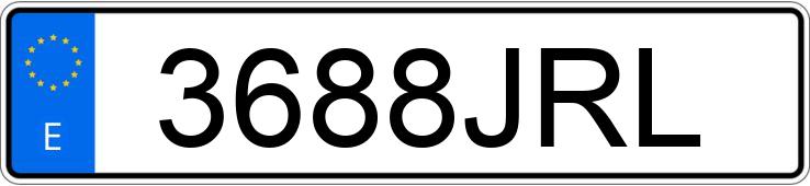 Numer rejestracyjny 3688JRL posiada OPEL MOKKA