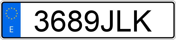 Numer rejestracyjny 3689JLK posiada SEAT LEON