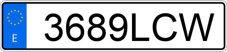 Numer rejestracyjny 3689LCW posiada SKODA KAROQ Numer rejestracyjny 3689LCW posiada SKODA KAROQ