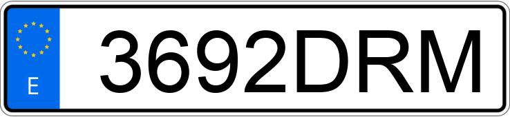 Numer rejestracyjny 3692DRM posiada OPEL ASTRA GTC Numer rejestracyjny 3692DRM posiada OPEL ASTRA GTC