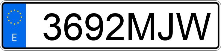 Numer rejestracyjny 3692MJW posiada DACIA SANDERO STEPWAY