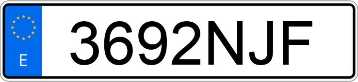 Numer rejestracyjny 3692NJF posiada VOLKSWAGEN T-ROC Numer rejestracyjny 3692NJF posiada VOLKSWAGEN T-ROC