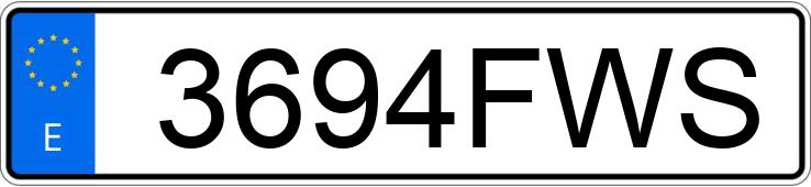 Numer rejestracyjny 3694FWS posiada OPEL CORSA Numer rejestracyjny 3694FWS posiada OPEL CORSA