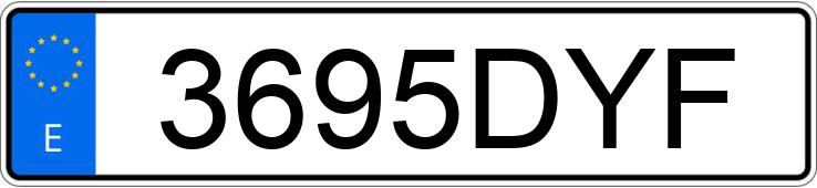 Numer rejestracyjny 3695DYF posiada VOLKSWAGEN POLO Numer rejestracyjny 3695DYF posiada VOLKSWAGEN POLO