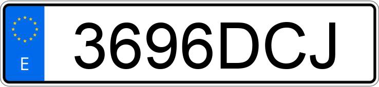 Numer rejestracyjny 3696DCJ posiada VOLKSWAGEN POLO GT 1.4 TDI