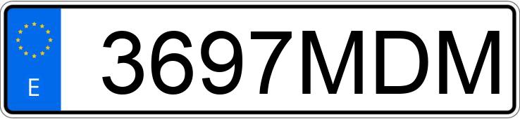 Numer rejestracyjny 3697MDM posiada MERCEDES G (463)