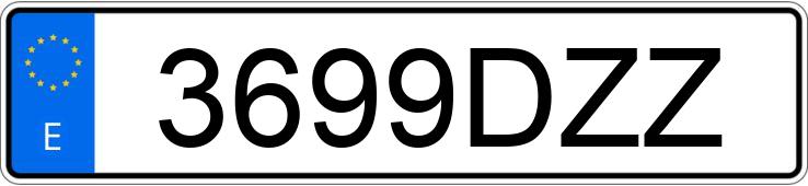 Numer rejestracyjny 3699DZZ posiada SSANGYONG/KGM RODIUS