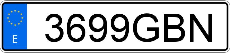 Numer rejestracyjny 3699GBN posiada TOYOTA YARIS Numer rejestracyjny 3699GBN posiada TOYOTA YARIS