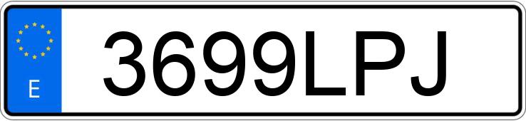 Numer rejestracyjny 3699LPJ posiada JAGUAR F TYPE Numer rejestracyjny 3699LPJ posiada JAGUAR F TYPE