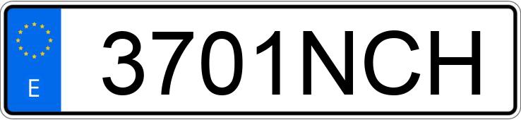 Numer rejestracyjny 3701NCH posiada VOGE SR3
