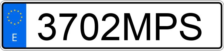 Numer rejestracyjny 3702MPS posiada MERCEDES C (204)