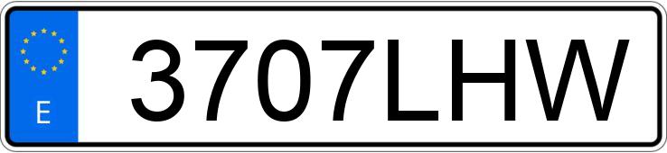 Numer rejestracyjny 3707LHW posiada SEAT ATECA Numer rejestracyjny 3707LHW posiada SEAT ATECA