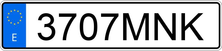 Numer rejestracyjny 3707MNK posiada MAZDA CX-60 Numer rejestracyjny 3707MNK posiada MAZDA CX-60