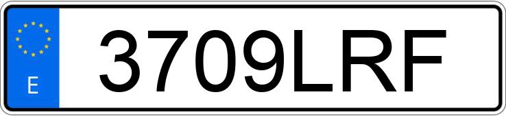 Numer rejestracyjny 3709LRF posiada MERCEDES A (177)