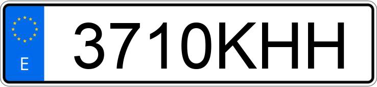 Numer rejestracyjny 3710KHH posiada VOLKSWAGEN CRAFTER Numer rejestracyjny 3710KHH posiada VOLKSWAGEN CRAFTER