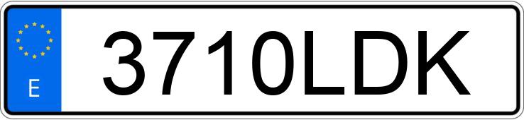 Numer rejestracyjny 3710LDK posiada DACIA SANDERO STEPWAY