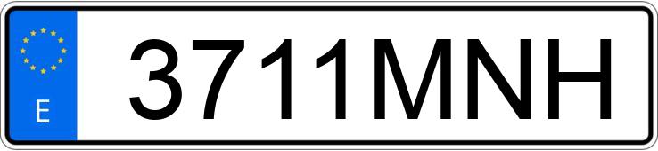 Numer rejestracyjny 3711MNH posiada TOYOTA PROACE VERSO Numer rejestracyjny 3711MNH posiada TOYOTA PROACE VERSO