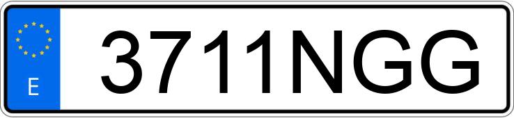 Numer rejestracyjny 3711NGG posiada AUDI Q5 Numer rejestracyjny 3711NGG posiada AUDI Q5