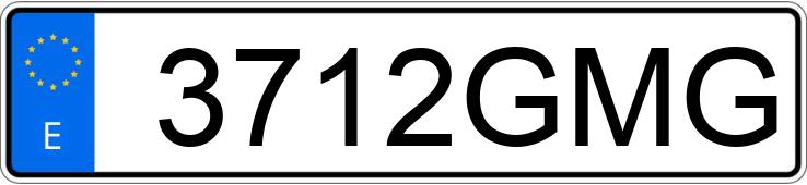 Numer rejestracyjny 3712GMG posiada FORD C-MAX