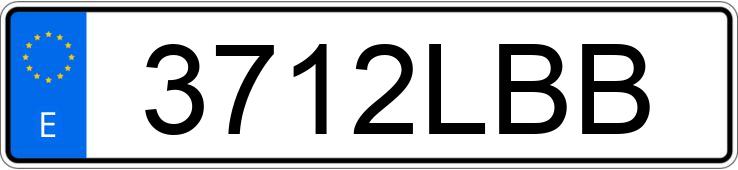 Numer rejestracyjny 3712LBB posiada AUDI RS3 TFSI QUATTRO S-TRONIC