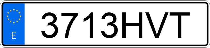 Numer rejestracyjny 3713HVT posiada NISSAN NOTE Numer rejestracyjny 3713HVT posiada NISSAN NOTE