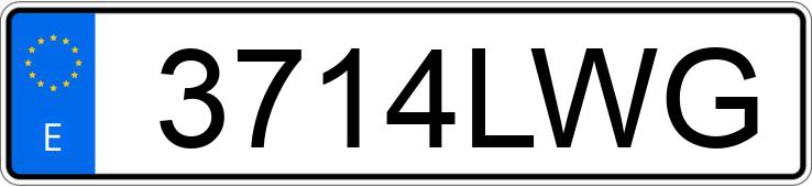 Numer rejestracyjny 3714LWG posiada VOLKSWAGEN T-ROC Numer rejestracyjny 3714LWG posiada VOLKSWAGEN T-ROC