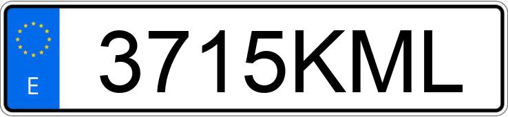 Numer rejestracyjny 3715KML posiada NISSAN 370 Z Numer rejestracyjny 3715KML posiada NISSAN 370 Z