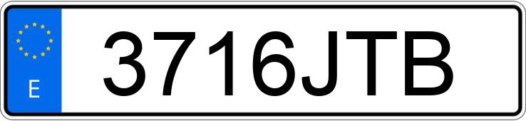 Numer rejestracyjny 3716JTB posiada FORD TOURNEO COURIER Numer rejestracyjny 3716JTB posiada FORD TOURNEO COURIER