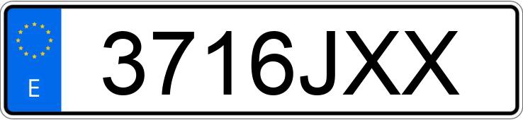 Numer rejestracyjny 3716JXX posiada VOLVO XC60 Numer rejestracyjny 3716JXX posiada VOLVO XC60