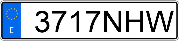 Numer rejestracyjny 3717NHW posiada DACIA JOGGER Numer rejestracyjny 3717NHW posiada DACIA JOGGER