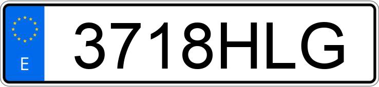 Numer rejestracyjny 3718HLG posiada SEAT LEON Numer rejestracyjny 3718HLG posiada SEAT LEON