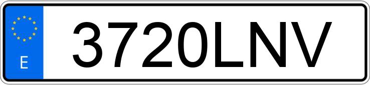 Numer rejestracyjny 3720LNV posiada CUPRA LEON Numer rejestracyjny 3720LNV posiada CUPRA LEON