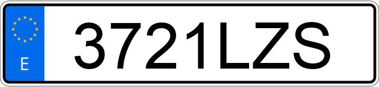 Numer rejestracyjny 3721LZS posiada MERCEDES CLA (117)