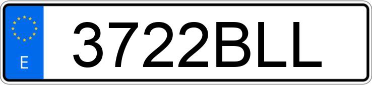 Numer rejestracyjny 3722BLL posiada OPEL ZAFIRA