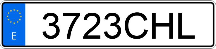 Numer rejestracyjny 3723CHL posiada SEAT IBIZA SPORT 1.4 16V 75 Numer rejestracyjny 3723CHL posiada SEAT IBIZA SPORT 1.4 16V 75