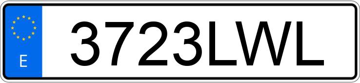 Numer rejestracyjny 3723LWL posiada MINI MINI Numer rejestracyjny 3723LWL posiada MINI MINI