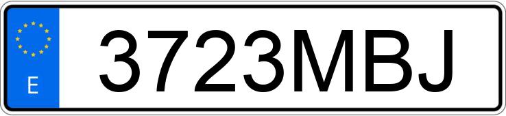 Numer rejestracyjny 3723MBJ posiada PEUGEOT 3008 STYLE 1.5 BLUEHDI 130 S&S EAT8