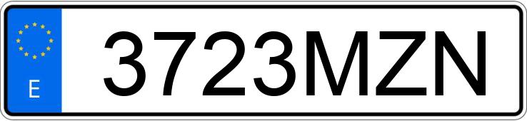 Numer rejestracyjny 3723MZN posiada VOLVO V40 Numer rejestracyjny 3723MZN posiada VOLVO V40