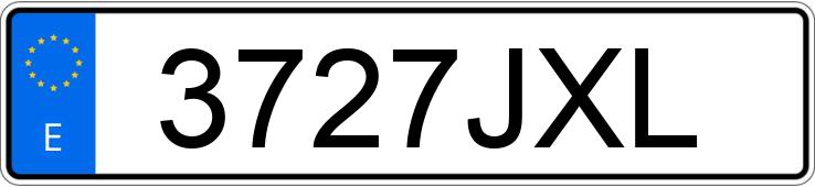 Numer rejestracyjny 3727JXL posiada FORD C-MAX