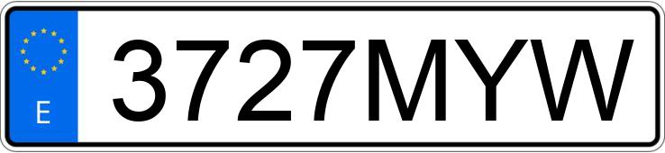 Numer rejestracyjny 3727MYW posiada CUPRA FORMENTOR Numer rejestracyjny 3727MYW posiada CUPRA FORMENTOR