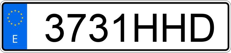 Numer rejestracyjny 3731HHD posiada PEUGEOT 3008 Numer rejestracyjny 3731HHD posiada PEUGEOT 3008