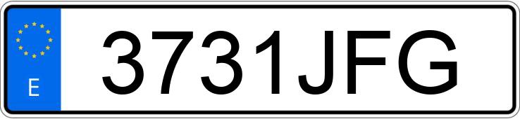 Numer rejestracyjny 3731JFG posiada MERCEDES SPRINTER Numer rejestracyjny 3731JFG posiada MERCEDES SPRINTER